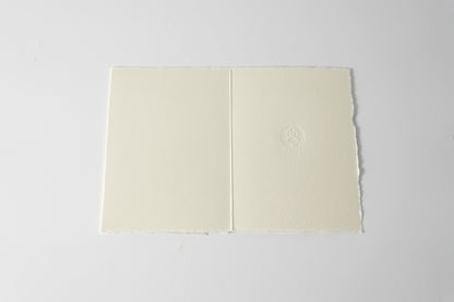 グリーティングカード　吉祥花伝KYOTO 桜霞御所解 空色