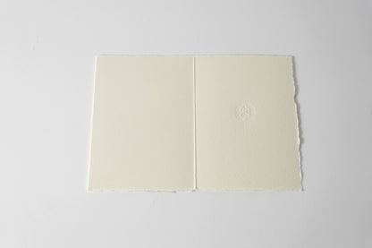 グリーティングカード　吉祥花伝KYOTO 源氏絵図貝合わせ 黒