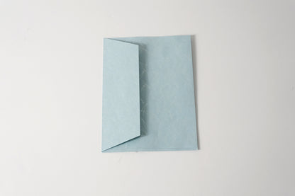 グリーティングカード　吉祥花伝KYOTO 見立て葵千鳥 橙