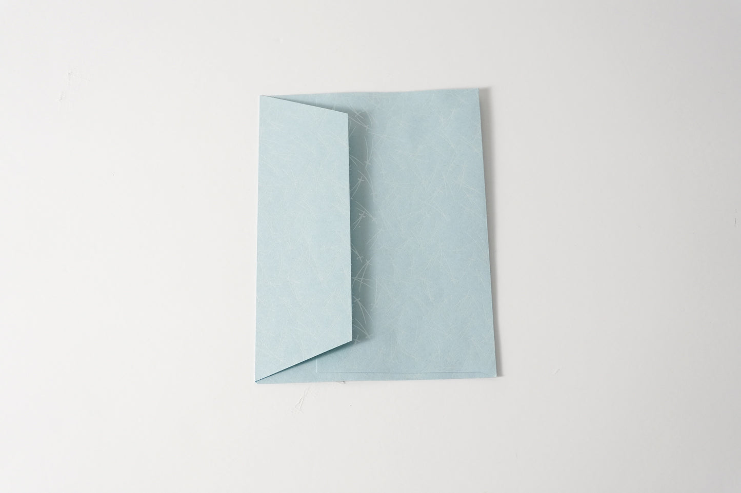 グリーティングカード　吉祥花伝KYOTO 見立て葵千鳥 灰