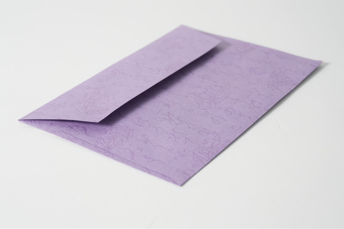 グリーティングカード　吉祥花伝KYOTO 源氏絵図貝合わせ 紫