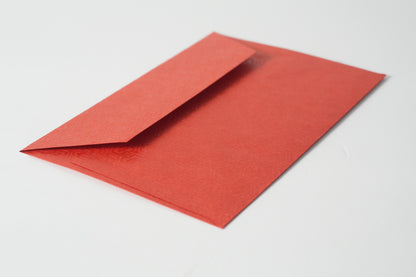 グリーティングカード　吉祥花伝KYOTO 鶴亀京更紗 藍