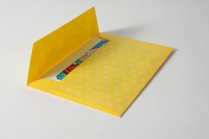 グリーティングカード　吉祥花伝KYOTO 京玩具尽くし 青