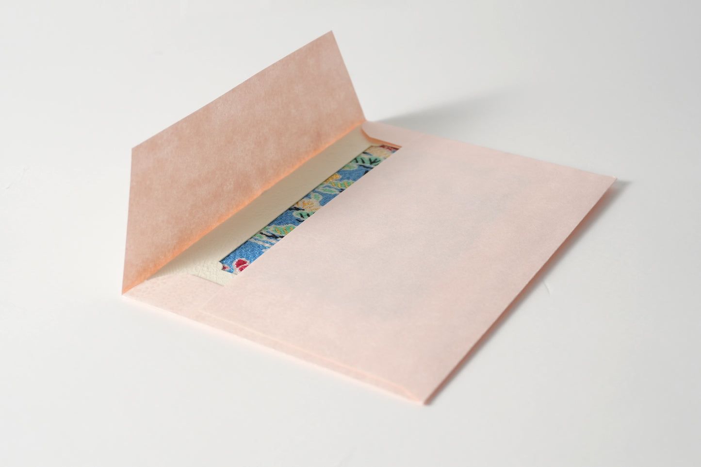 グリーティングカード　吉祥花伝KYOTO 桜霞御所解 空色