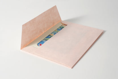 グリーティングカード　吉祥花伝KYOTO 桜霞御所解 空色