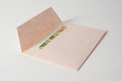 グリーティングカード　吉祥花伝KYOTO 桜霞御所解 若草