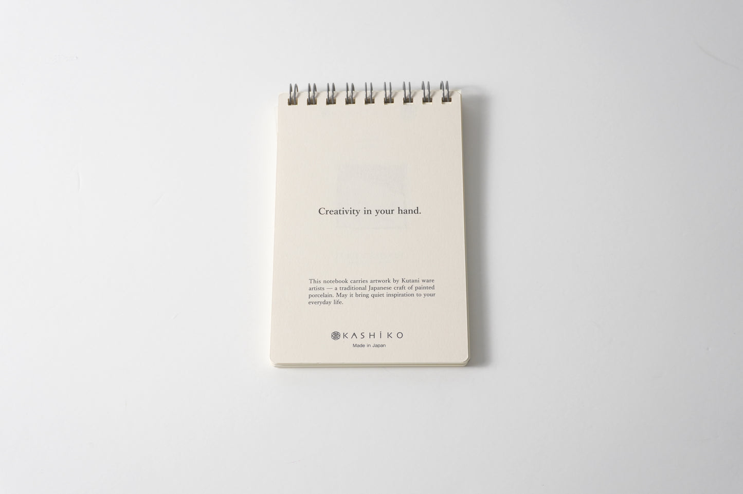 Ring Notebook “Wisteria & Swallow” | Kutani Porcelain Painting by Satomi Kawada | Japanese Stationery