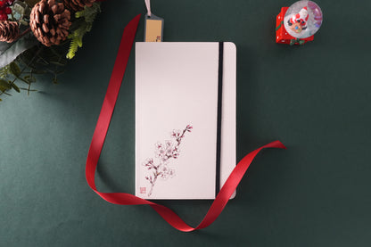 Artist Notebook + Gold Leaf Bookmark Set | Kutani Ware Artist Yukika Shibata