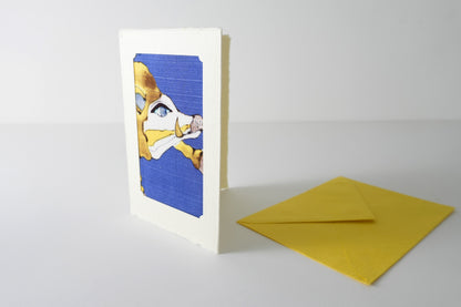 Carte de vœux Kissho Kaden KASHIKO Signe du zodiaque du Cochon