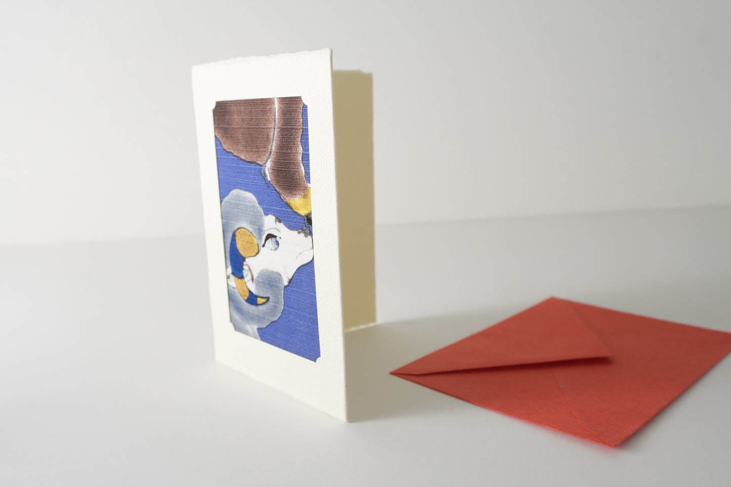 Carte de vœux Kissho Kaden KASHIKO Mouton du zodiaque