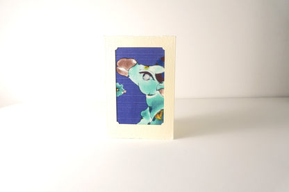 Carte de vœux Kissho Kaden KASHIKO Zodiaque Bœuf