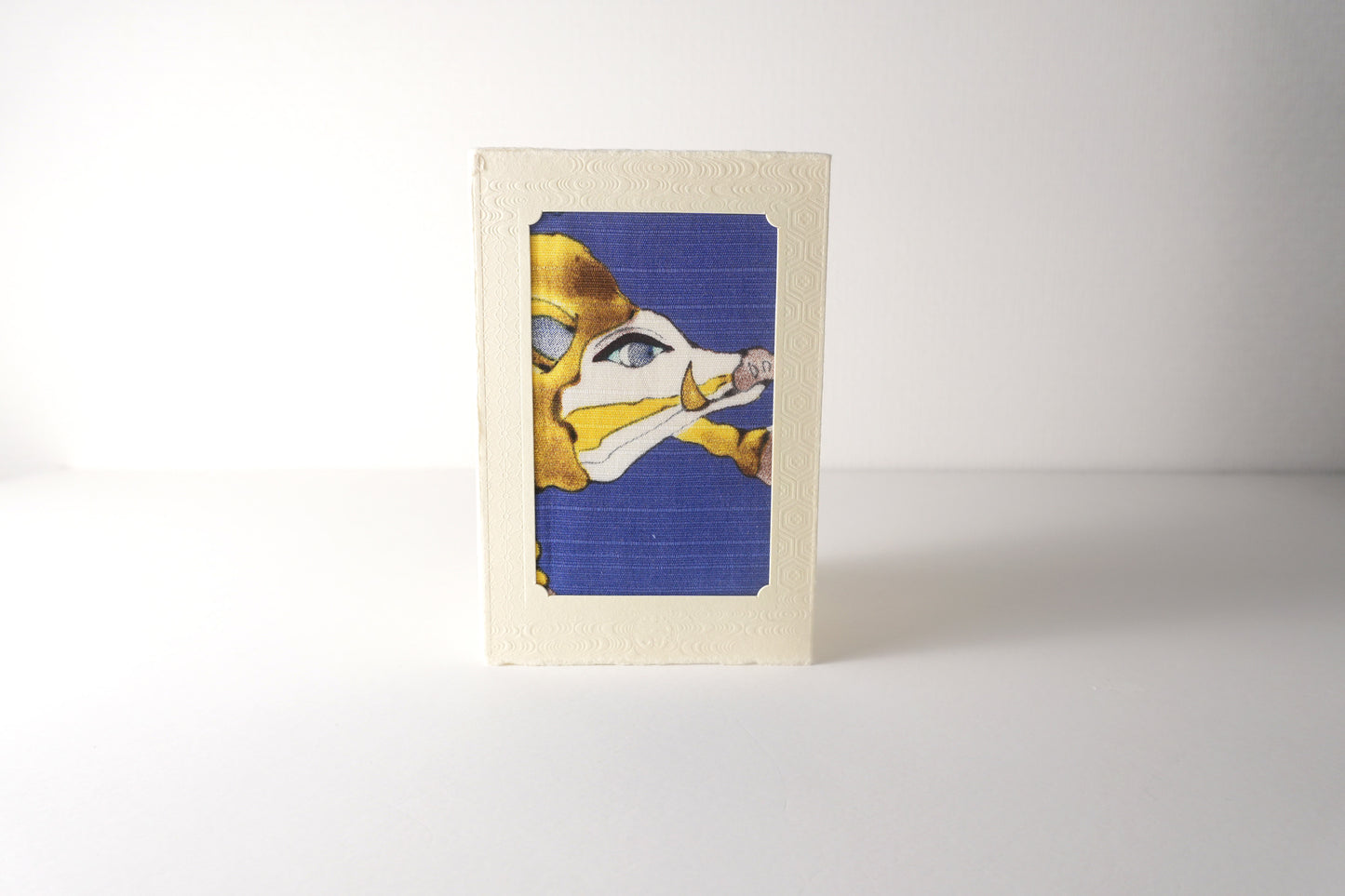 Carte de vœux Kissho Kaden KASHIKO Signe du zodiaque du Cochon