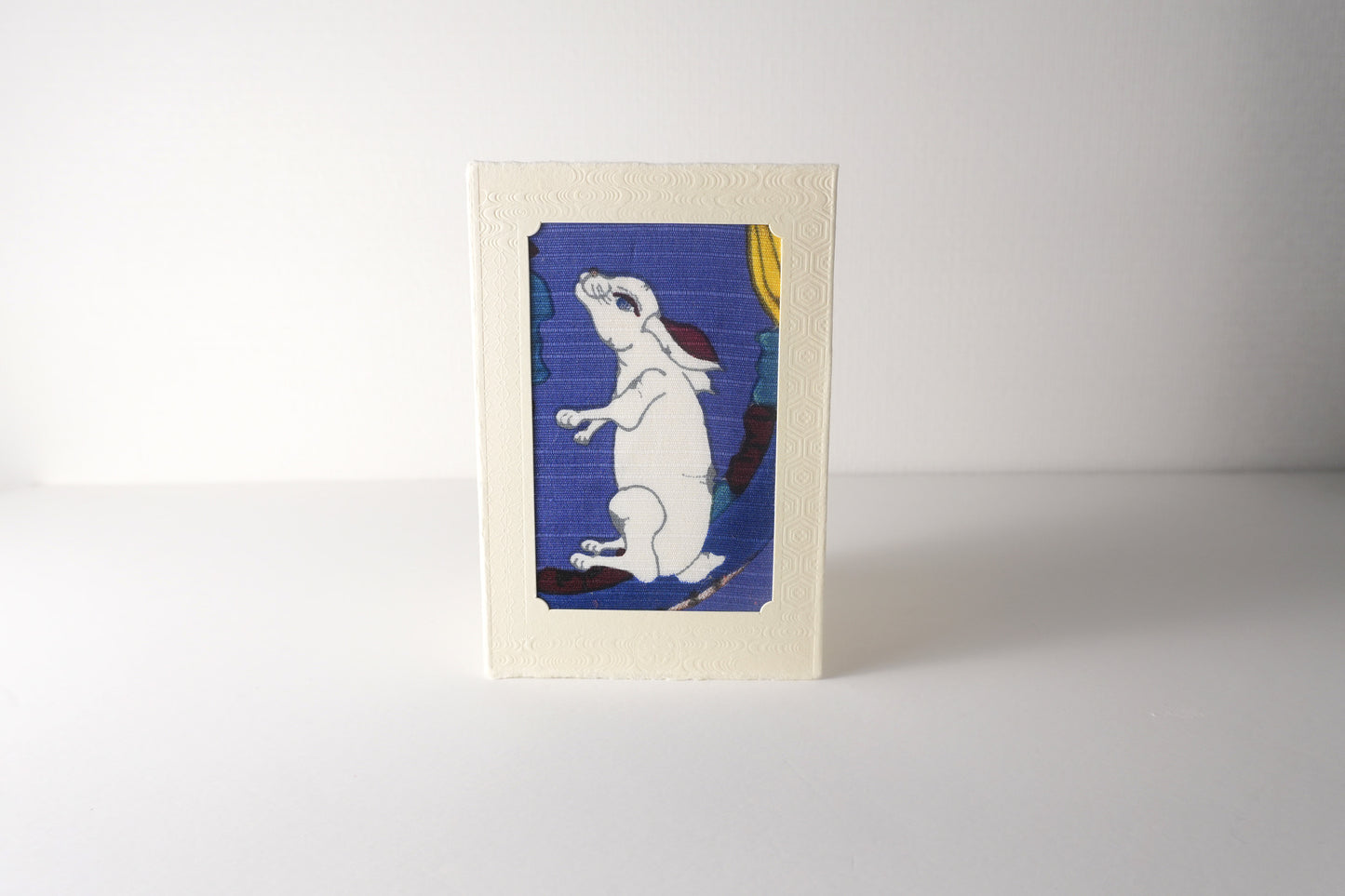 Carte de vœux Kissho Kaden KASHIKO Lapin du zodiaque