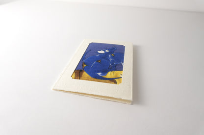 Carte de vœux Kissho Kaden KASHIKO Rat du zodiaque