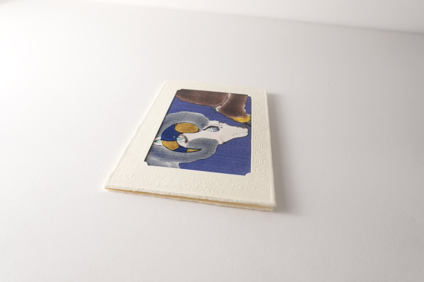 Carte de vœux Kissho Kaden KASHIKO Mouton du zodiaque