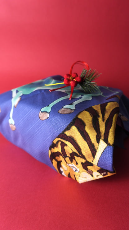 風呂敷｜十二支｜綿100％・70cm・日本製｜KASHIKO