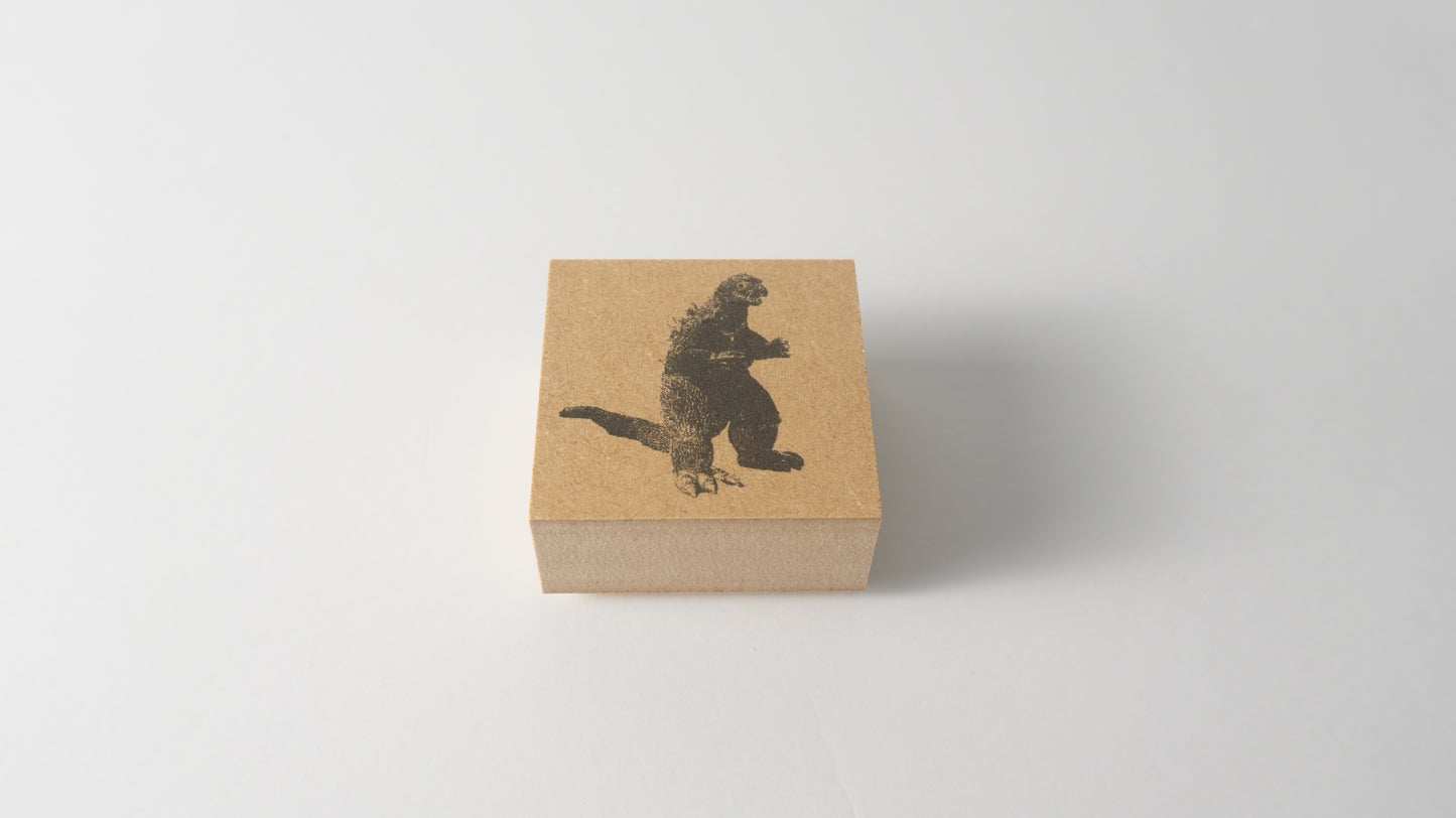 GODZILLA 昭和ゴジラシリーズ  ラバースタンプセット｜公式ライセンス・日本製