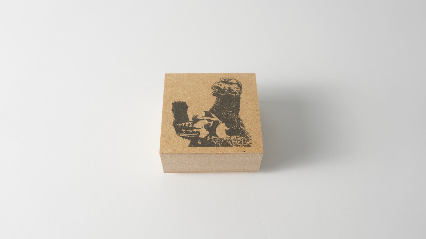 GODZILLA 昭和ゴジラシリーズ  ラバースタンプセット｜公式ライセンス・日本製