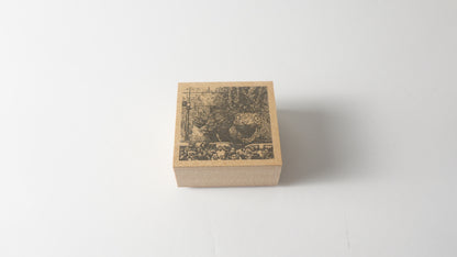 Coffret de tampons en caoutchouc GODZILLA Shin Godzilla Series | Produit sous licence officielle, fabriqué au Japon