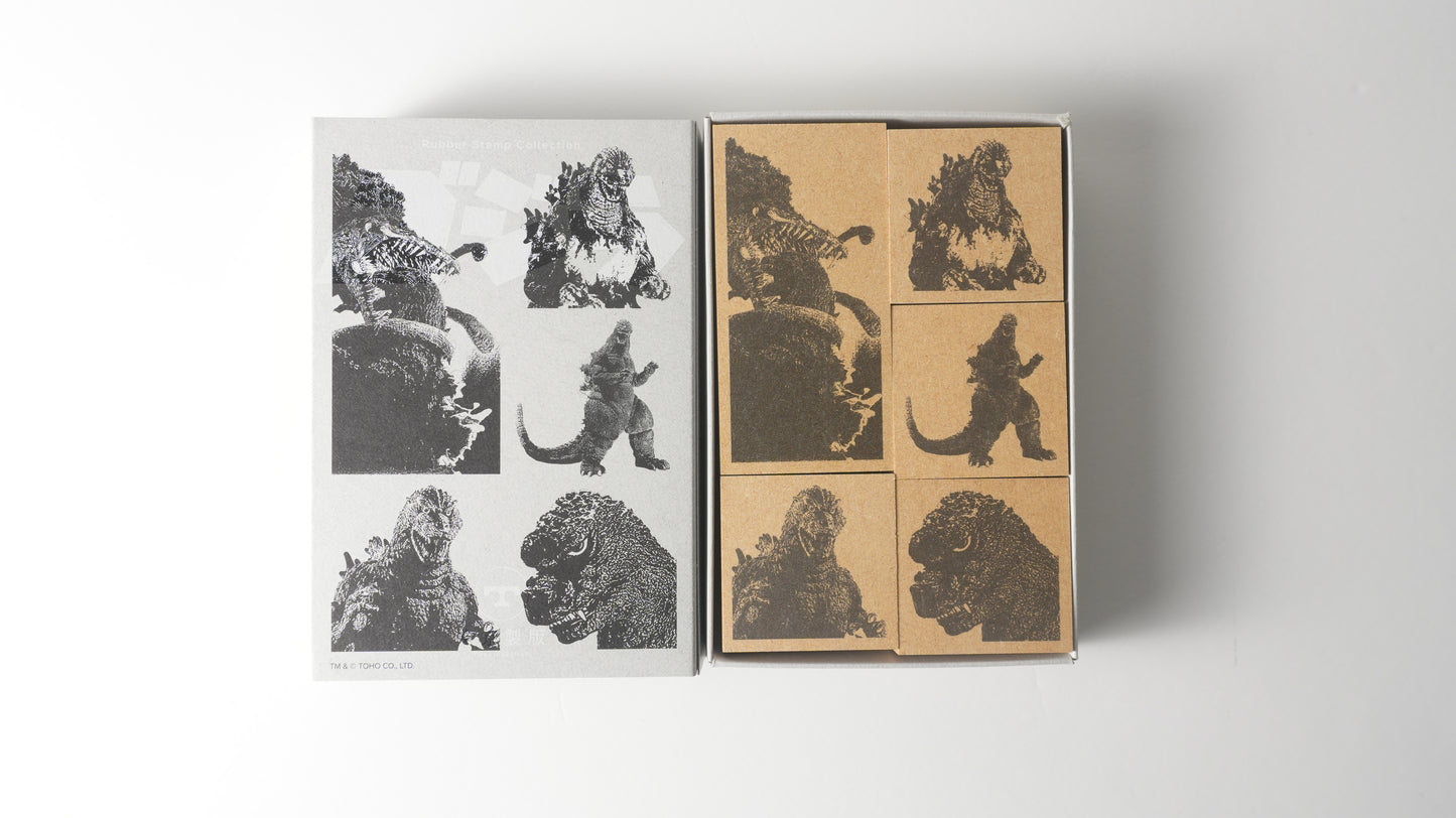 GODZILLA平成・VSゴジラシリーズラバースタンプセット｜公式ライセンス・日本製