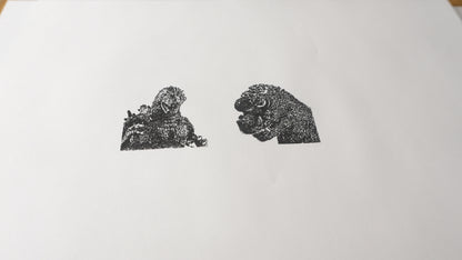 GODZILLA平成・VSゴジラシリーズラバースタンプセット｜公式ライセンス・日本製