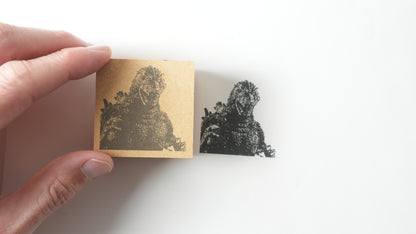 GODZILLA平成・VSゴジラシリーズラバースタンプセット｜公式ライセンス・日本製