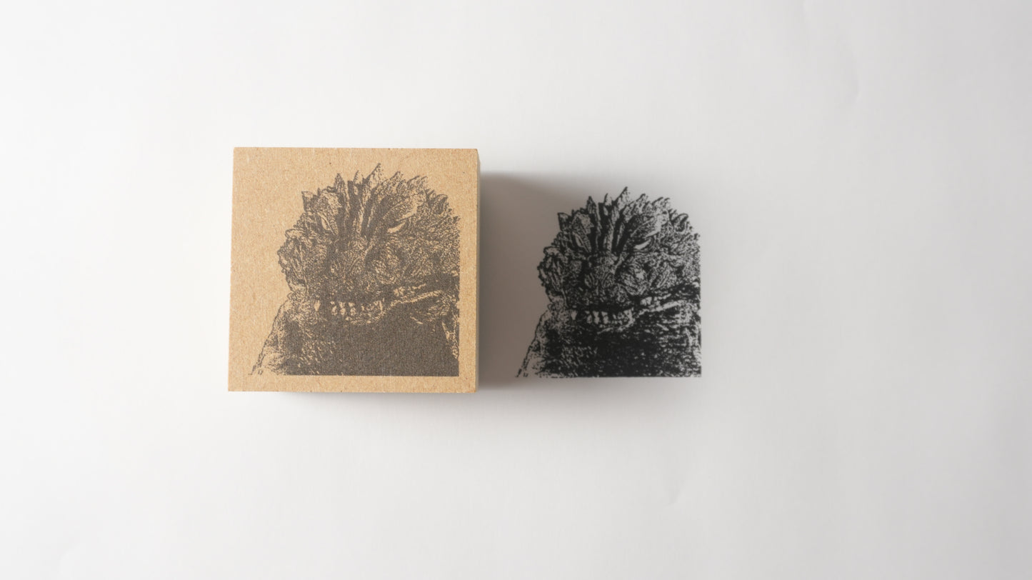 GODZILLA ミレニアムシリーズラバースタンプセット｜公式ライセンス・日本製