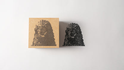 Coffret de tampons en caoutchouc GODZILLA Shin Godzilla Series | Produit sous licence officielle, fabriqué au Japon