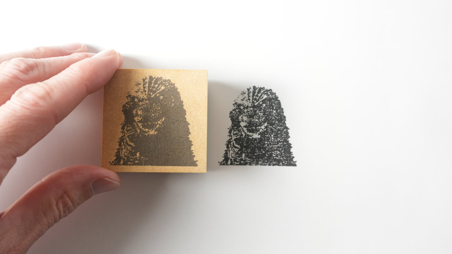 Coffret de tampons en caoutchouc GODZILLA Shin Godzilla Series | Produit sous licence officielle, fabriqué au Japon