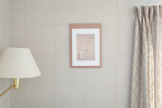 Art Panel SAKURA（桜）作：柴田有希佳｜届いたその日から飾れる