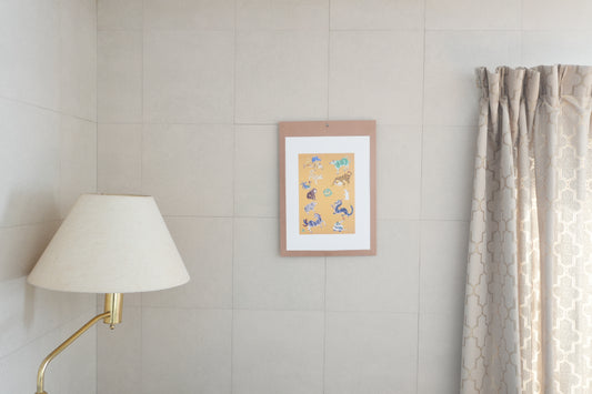 Art Panel SAKURA　ZODIAC（干支）作：山近　泰 | 届いたその日から飾れる