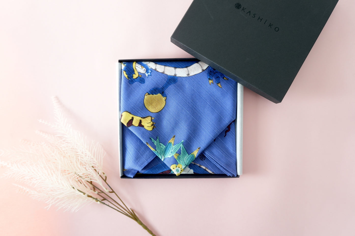 Furoshiki Wrap | Japanese Zodiac Design | 100% Cotton · 70cm · Made in Japan | KASHIKO