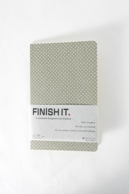 FINISH IT. Notebook｜Gyogi  行儀紋 | 予約販売受付中