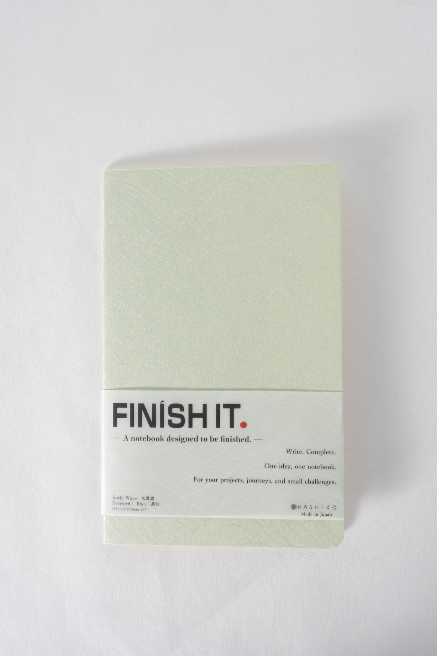 FINISH IT. Notebook｜Korin Wave  光琳波  | 予約販売受付中