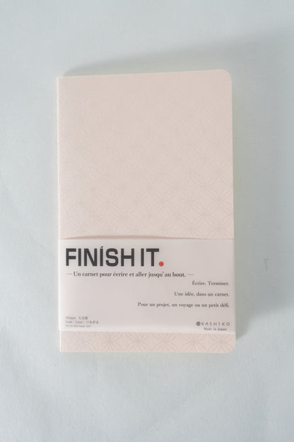 FINISH IT. Notebook｜Shippo  七宝紋  | 予約販売受付中