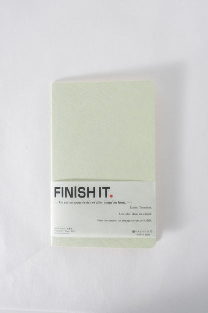 FINISH IT. Notebook｜Korin Wave  光琳波  | 予約販売受付中