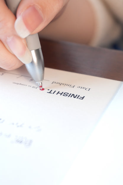 FINISH IT. Notebook｜Korin Wave  光琳波  | 予約販売受付中