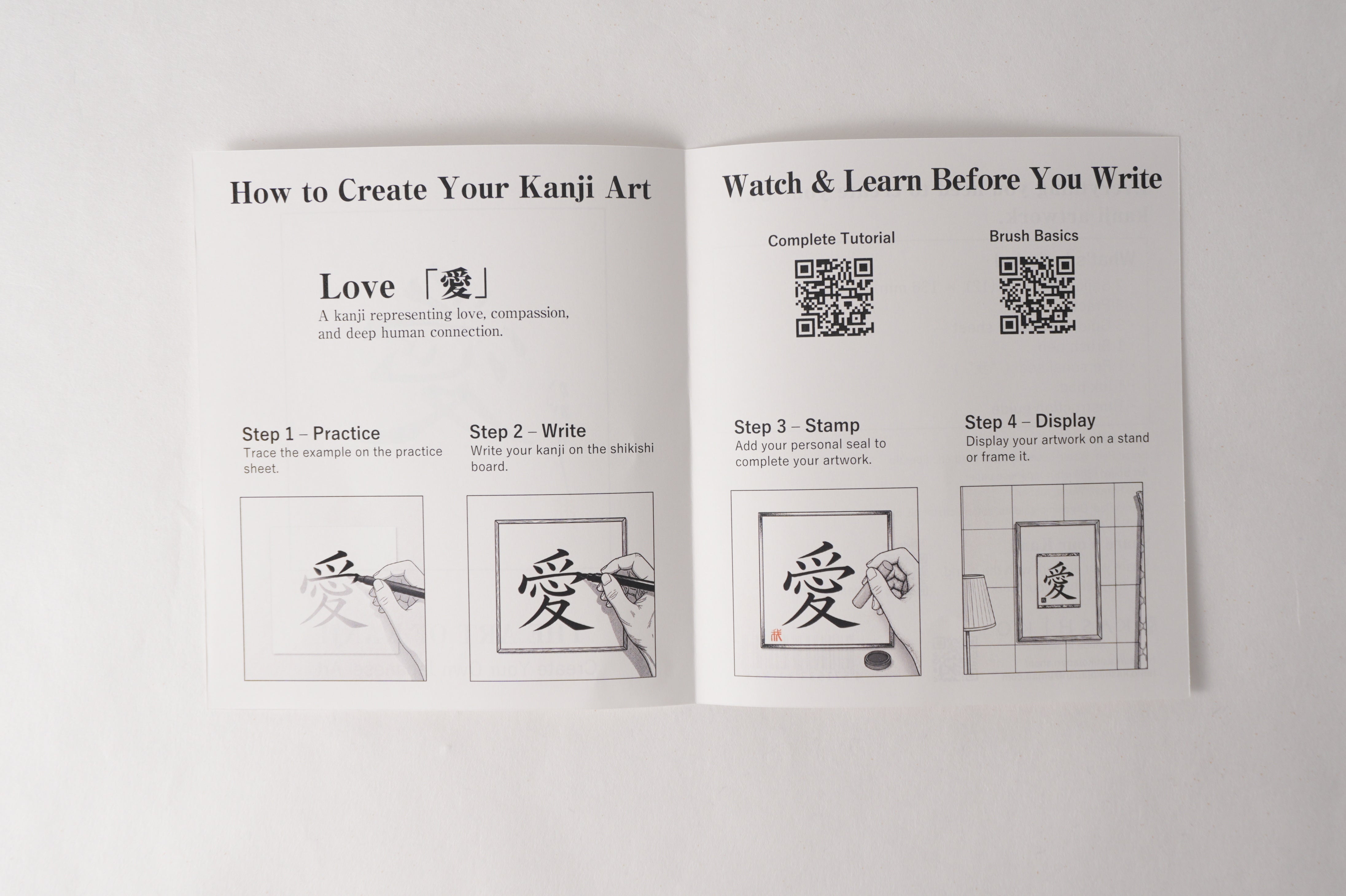 THE ART OF KANJI | Love 愛 – KASHIKO JAPAN