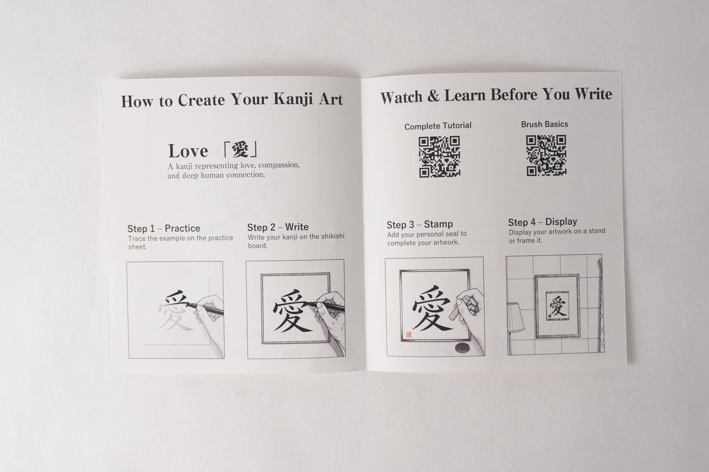 THE ART OF KANJI |  Love  愛