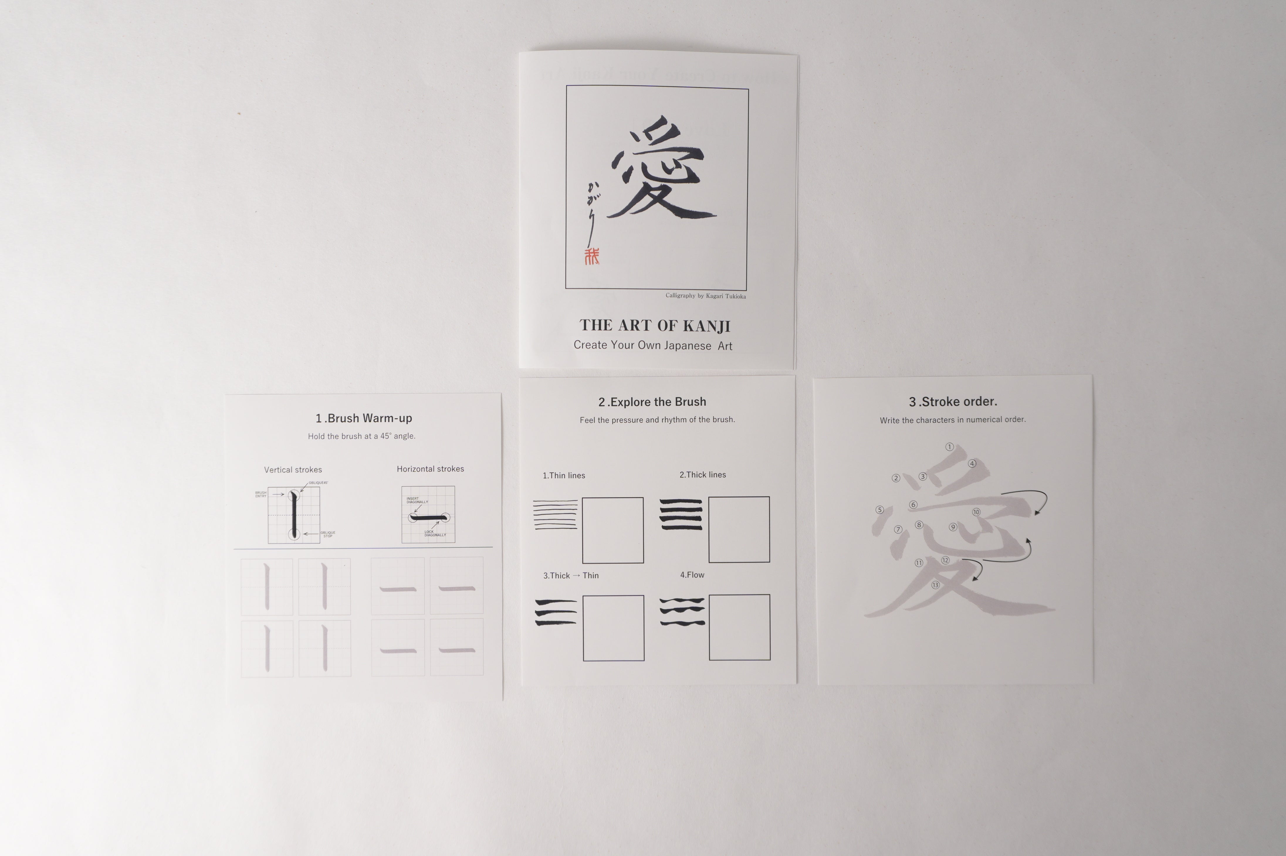 THE ART OF KANJI | Love 愛 – KASHIKO JAPAN