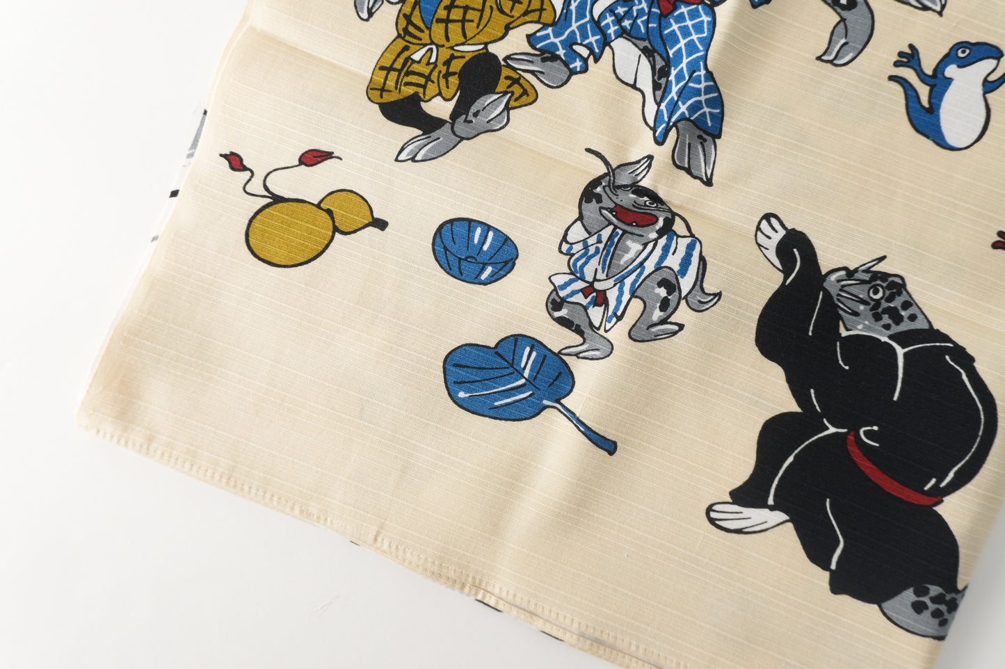 Furoshiki | Muguet, noir | 100% coton, 70 cm, fabriqué au Japon | mashu KYOTO