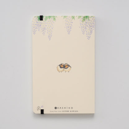 Artist Note Book Wisteria and Swallow /japan/135mm×210mm/192Pages 
