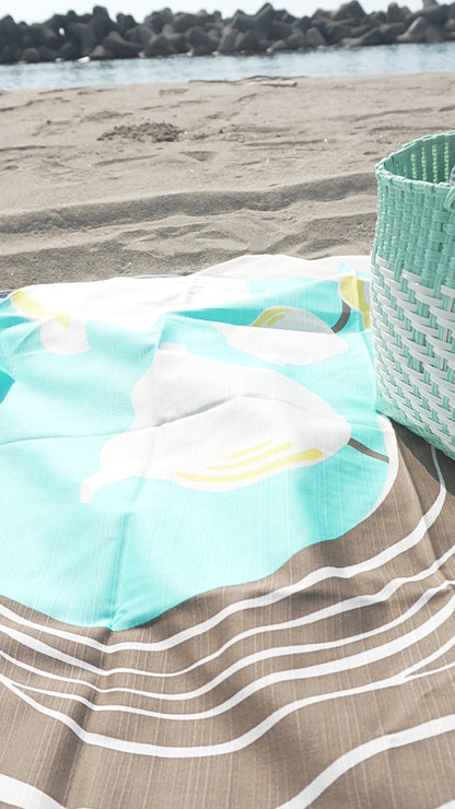 A Touch of Japan in Your Bag – “Lily of the Valley” Furoshiki